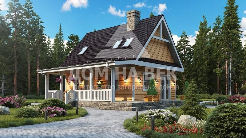 Проект дома Z 39, 6×9 м
